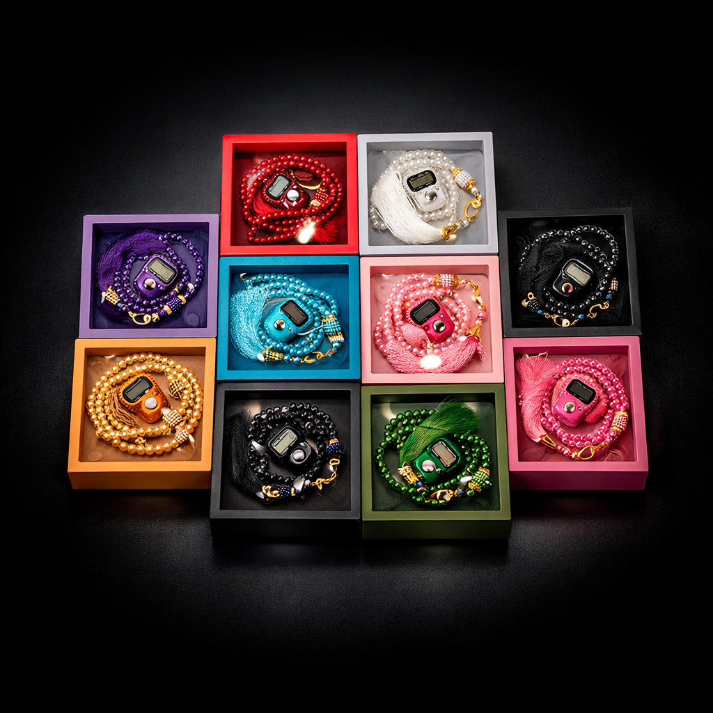 Halalhaus – Dhikr Tasbih Set – Salah Geschenk Edition