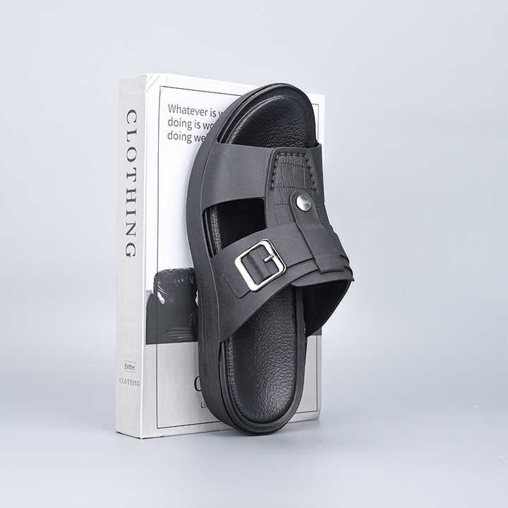 Halalhaus Outdoor Arabische Sandalen Schwarz