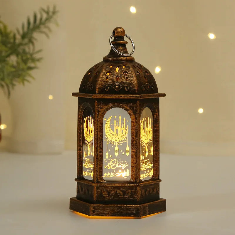 Halalhaus LED Laterne – Festliche Beleuchtung für Ramadan & Eid