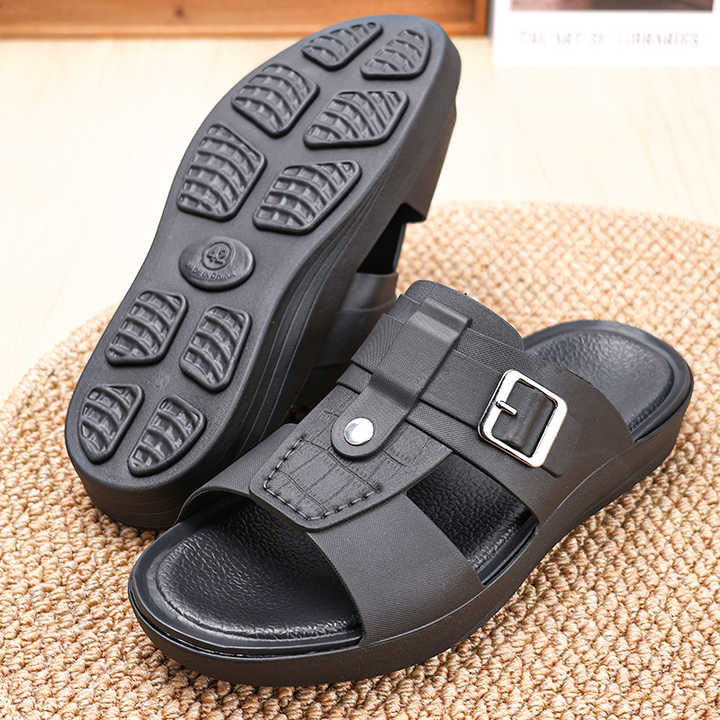 Halalhaus Outdoor Arabische Sandalen Schwarz