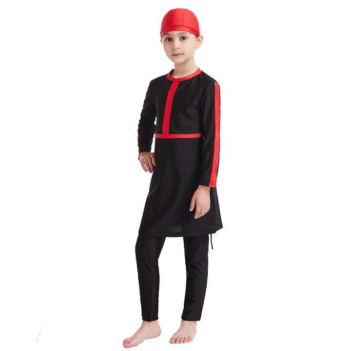 HalalHaus Schwimm-Set – Badeanzug mit Hijab für muslimische Kinder