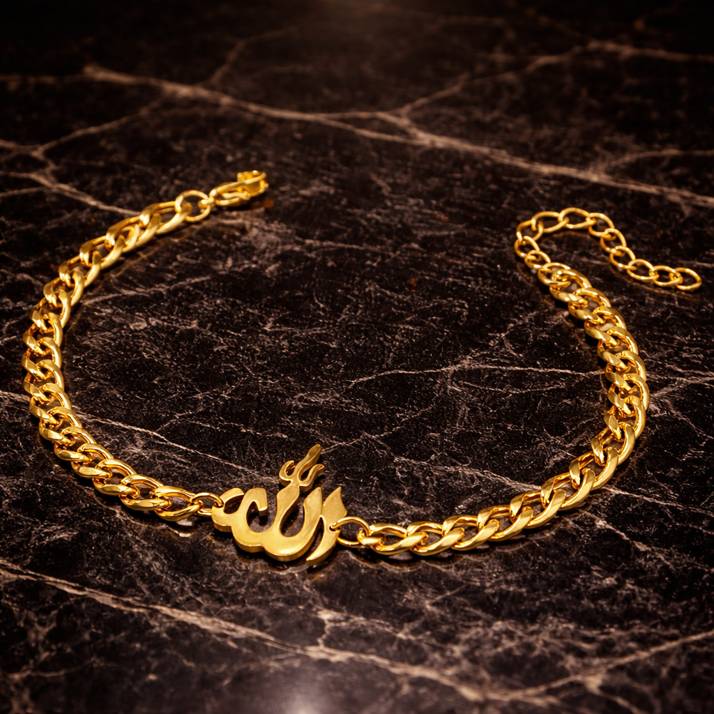 Halalhaus – Allah Schmuck Set (Halskette & Armband) – Hayā Edition