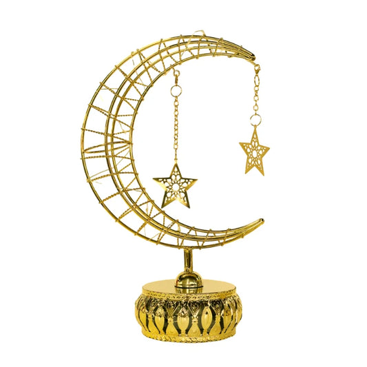 Halalhaus LED Tischlampe – Eid Mubarak Lichtdeko