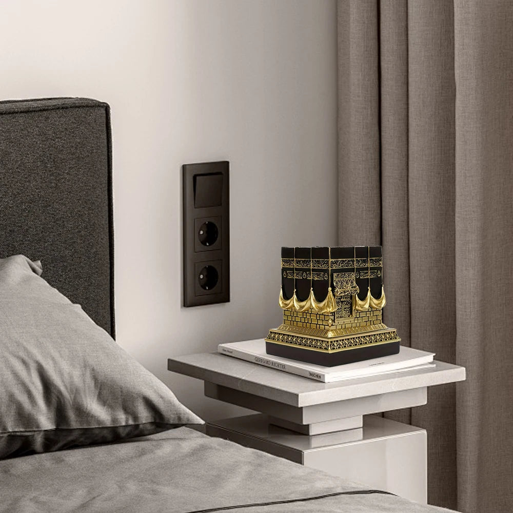 Halalhaus Kaaba Lichtjuwel – Strahlende spirituelle Tischdekoration