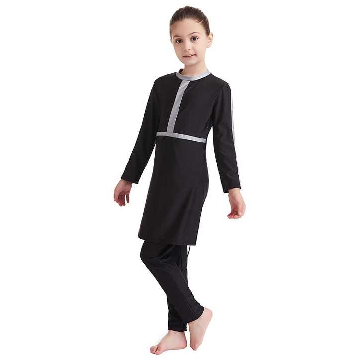 HalalHaus Schwimm-Set – Badeanzug mit Hijab für muslimische Kinder