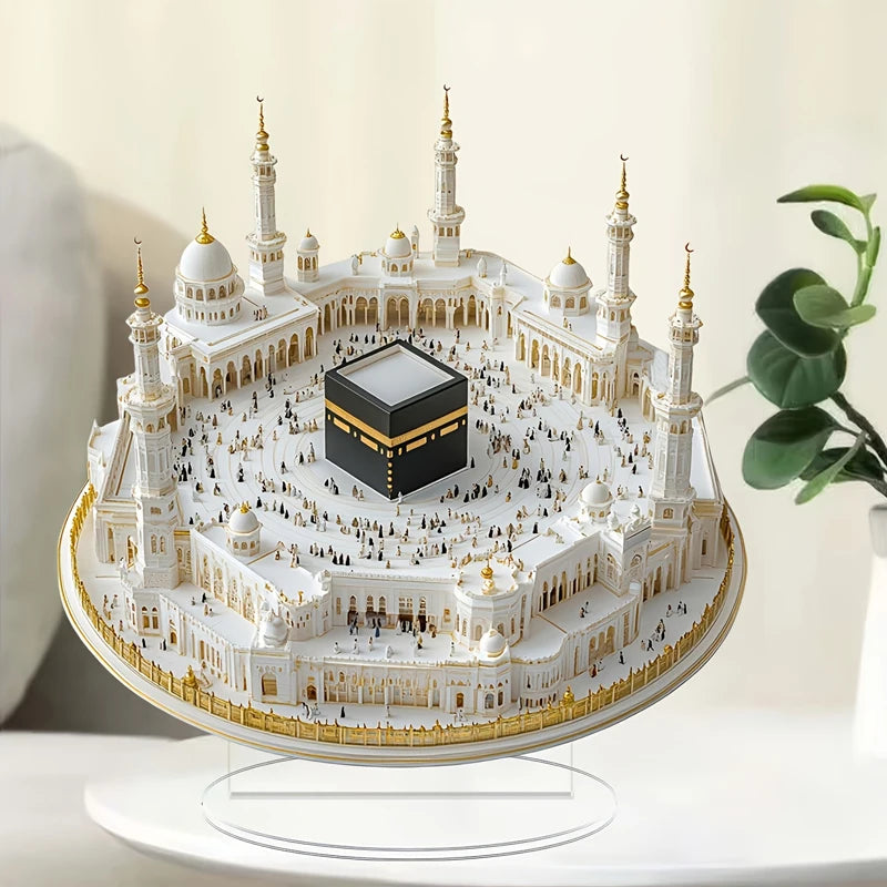 Halalhaus Mekka Tischdekoration – Spirituelles Highlight für dein Zuhause