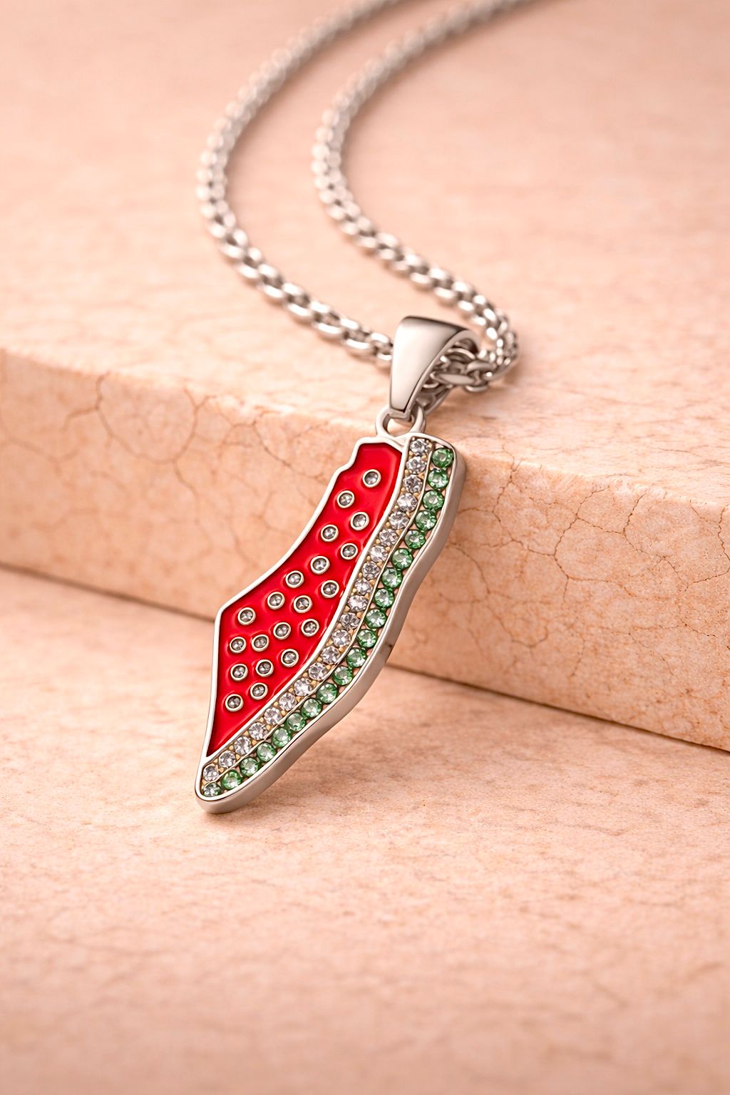 Halalhaus – Palästina Edition Halskette | 18K vergoldet